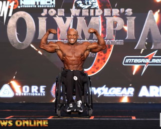 2024 IFBB Pro League 6x Wheelchair Olympia Champion Harold Kelly Posing Routine & Stage Interviews 4K Video